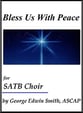Bless Us With Peace SATB choral sheet music cover